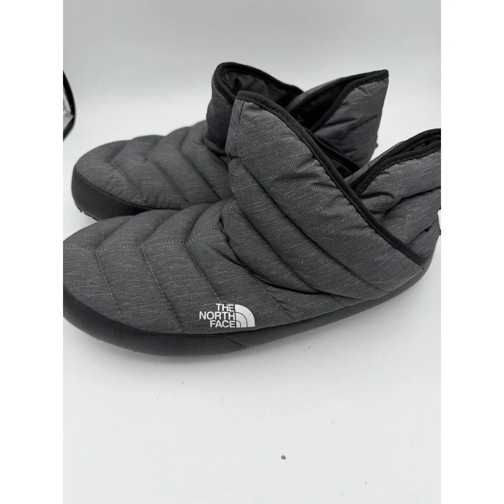 The North Face ThermoBall Bootie Men's 12 Gray Insulated Slippers.      5250
